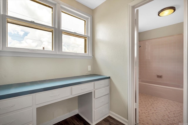 900 Melton Dr, Jonesboro, AR 72401 - full bath with shower / tub combination, wood finished floors, and vanity