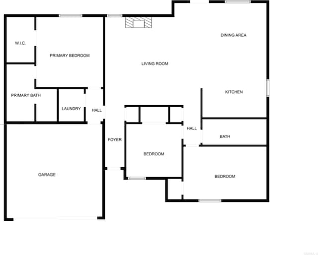 6413 Ram Rd, Mabelvale, AR 72103 - view of home floor plan