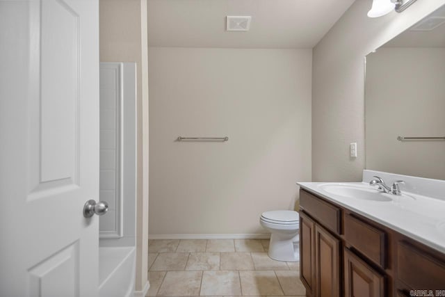 9701 Zuber, Alexander, AR 72002 - full bathroom featuring vanity and tile patterned floors