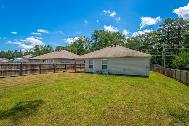 9701 Zuber, Alexander, AR 72002 - rear view of property with a fenced backyard