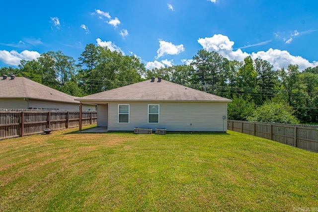 9701 Zuber, Alexander, AR 72002 - rear view of house featuring a fenced backyard
