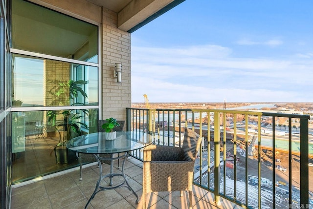 521 E President Clinton Ave Unit 1402, Little Rock, AR 72201 - view of balcony
