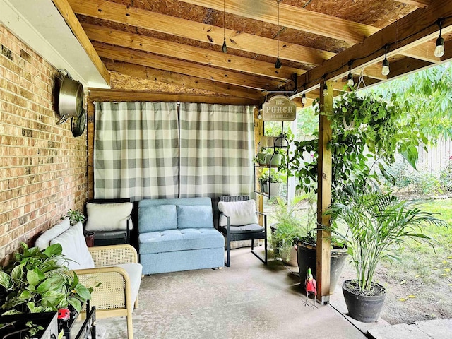 1912 W Arch Ave, Searcy, AR 72143 - view of patio / terrace featuring an outdoor living space