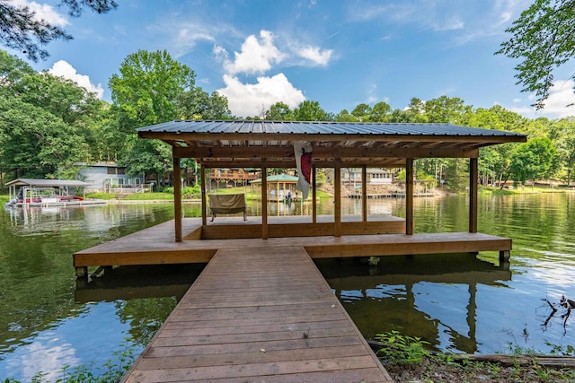 529 Charlie Stover, Royal, AR 71968 - dock with a water view