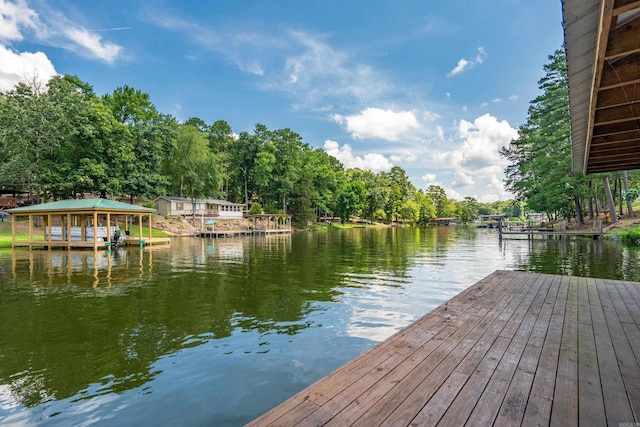 529 Charlie Stover, Royal, AR 71968 - dock with a water view