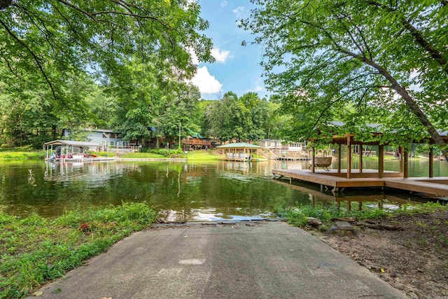 529 Charlie Stover, Royal, AR 71968 - dock featuring a water view
