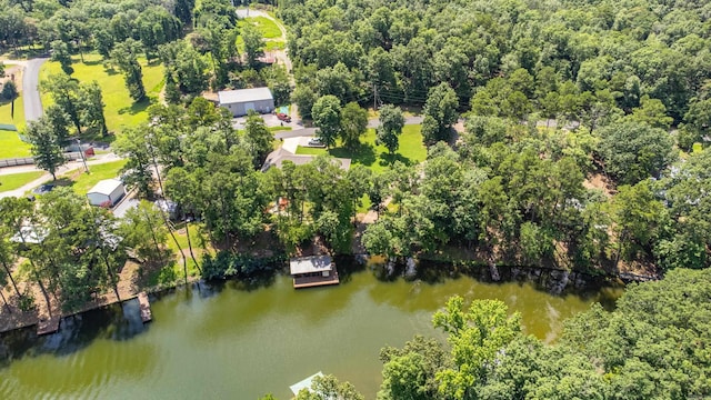 529 Charlie Stover, Royal, AR 71968 - aerial view of a nearby body of water and a heavily wooded area