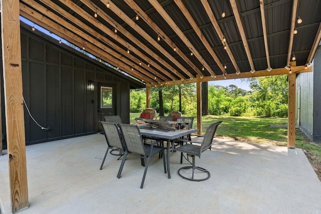 7616 Samples Rd, Benton, AR 72019 - view of patio / terrace with outdoor dining space