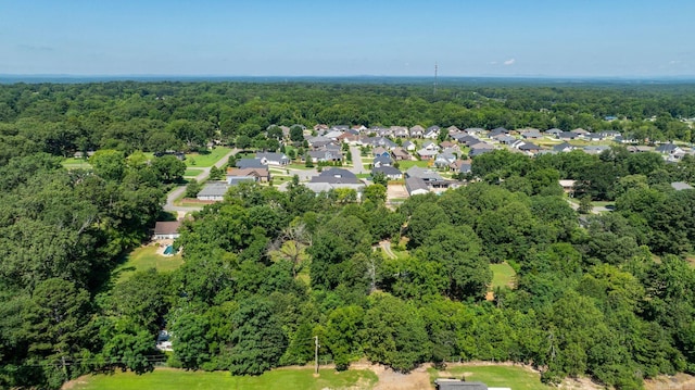 7616 Samples Rd, Benton, AR 72019 - drone / aerial view of a heavily wooded area