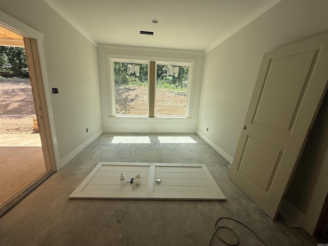 6960 Christine Ln, Benton, AR 72019 - spare room with ornamental molding
