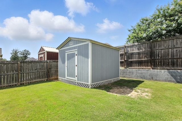 6137 Remington Dr, Bryant, AR 72022 - fenced backyard with a shed