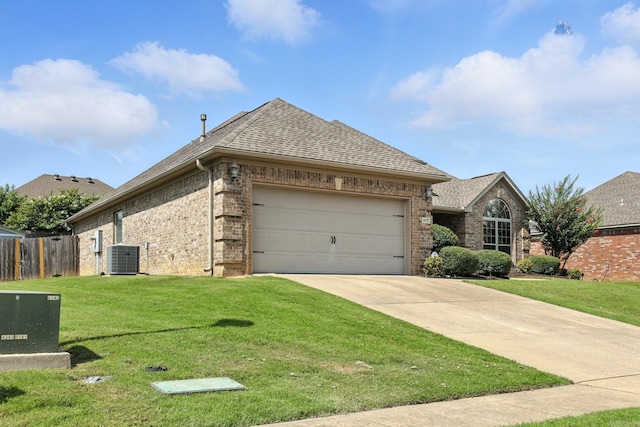 6137 Remington Dr, Bryant, AR 72022 - french country home with brick siding, a shingled roof, driveway, and an attached garage