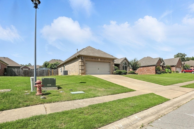6137 Remington Dr, Bryant, AR 72022 - view of front of property with brick siding, an attached garage, and concrete driveway