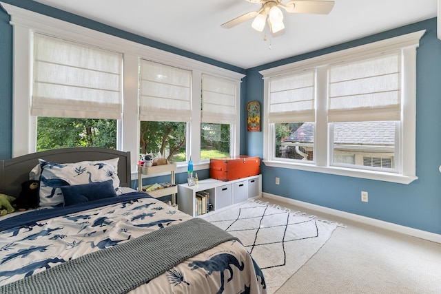 120 Crystal Ct, Little Rock, AR 72205 - bedroom with carpet flooring and ceiling fan