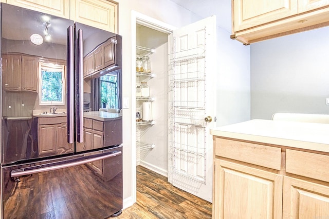 23 Emanuel Dr, Hot Springs Village, AR 71909 - bathroom featuring vanity and wood finished floors