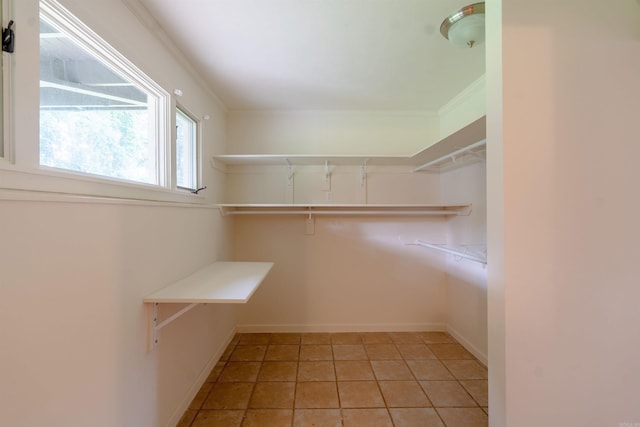 2128 Yamania Way, Heber Springs, AR 72543 - spacious closet with light tile patterned flooring