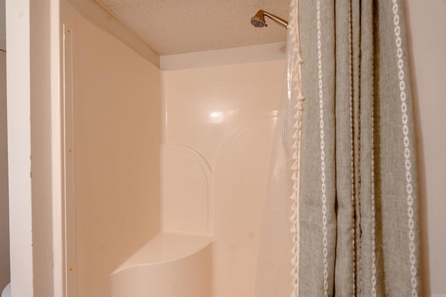2128 Yamania Way, Heber Springs, AR 72543 - bathroom with curtained shower