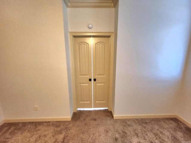 140 Bentley Cir, Little Rock, AR 72210 - carpeted spare room with baseboards and ornamental molding