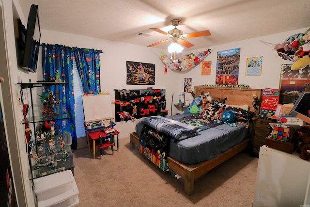 34 Ridge Rd, Cabot, AR 72023 - bedroom featuring carpet floors and ceiling fan