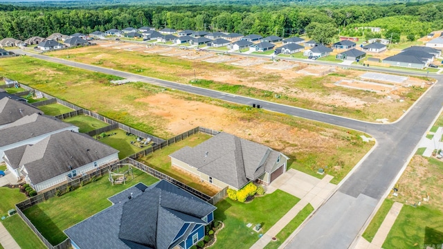 4321 Sloan Dr, Bryant, AR 72002 - aerial view of residential area featuring a forest
