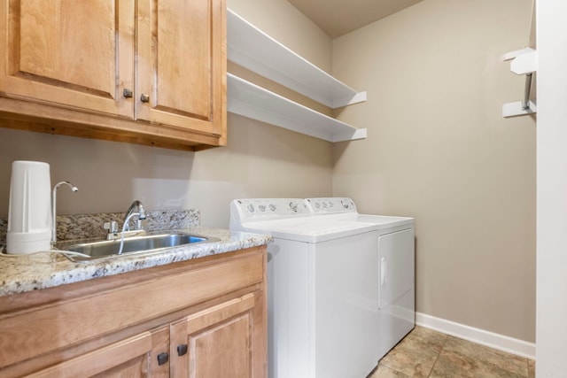 18720 Lochridge Dr, Little Rock, AR 72210 - laundry area featuring washing machine and clothes dryer and cabinet space