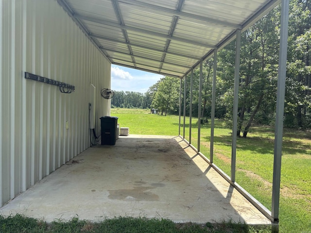 225 Donnie Holt Rd, Mcrae, AR 72102 - view of car parking with a carport