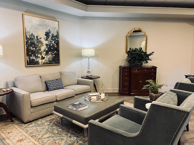 1 Treetops Ln Unit 203, Little Rock, AR 72202 - living room featuring baseboards