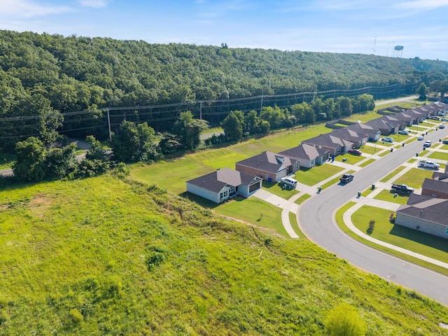 1040 Gallery Dr, Conway, AR 72032 - aerial view of residential area featuring a forest
