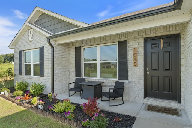 1040 Gallery Dr, Conway, AR 72032 - entrance to property featuring brick siding