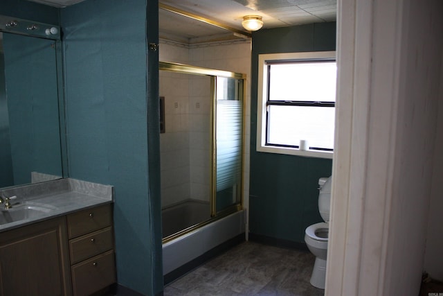 196 Stone Mountain Rd, Vilonia, AR 72032 - full bathroom with vanity and enclosed tub / shower combo