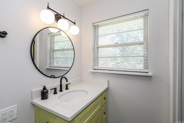 1913 Topf Rd, North Little Rock, AR 72116 - bathroom with vanity and healthy amount of natural light