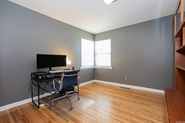 1913 Topf Rd, North Little Rock, AR 72116 - office area with wood finished floors