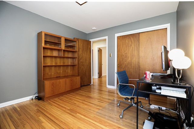1913 Topf Rd, North Little Rock, AR 72116 - home office with light wood-style flooring