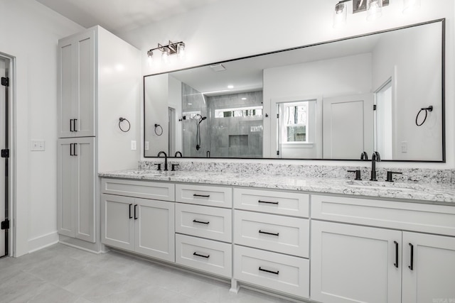 60 Estrella Way, Hot Springs Village, AR 71909 - full bath with a shower stall and double vanity