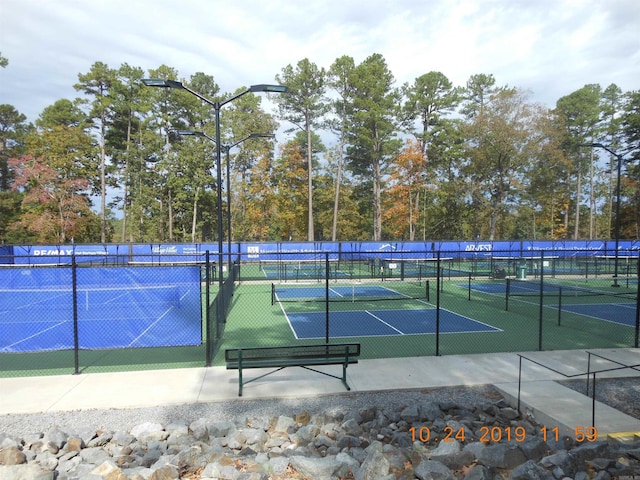 60 Estrella Way, Hot Springs Village, AR 71909 - view of tennis court