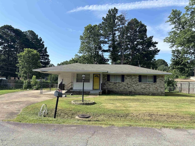 513 Joyce, Searcy, AR 72143 - view of front of property with driveway, covered porch, and brick siding