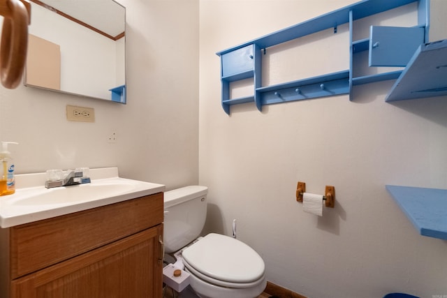 7025 Windsong, North Little Rock, AR 72113 - bathroom featuring vanity and toilet