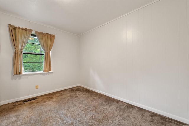 7025 Windsong, North Little Rock, AR 72113 - carpeted empty room with baseboards and ornamental molding