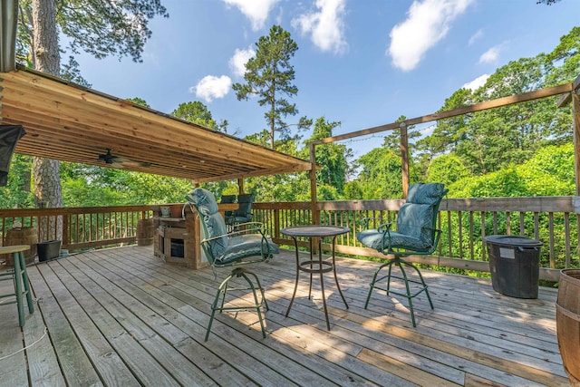 7025 Windsong, North Little Rock, AR 72113 - view of deck