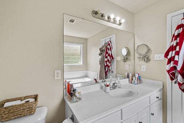 19 Mustang, Cabot, AR 72023 - bathroom with vanity and toilet