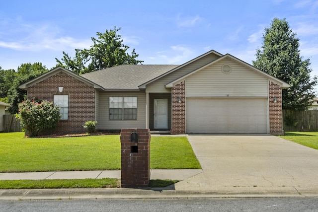 19 Mustang, Cabot, AR 72023 - ranch-style house with brick siding, a garage, and driveway