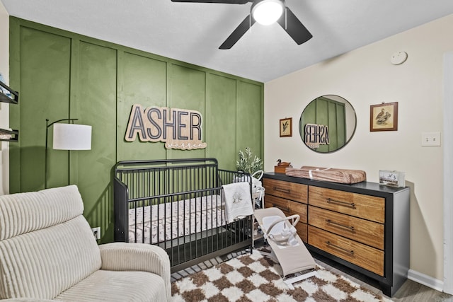 19 Mustang, Cabot, AR 72023 - bedroom featuring baseboards and a ceiling fan