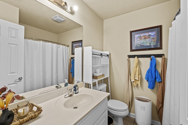 19 Mustang, Cabot, AR 72023 - full bath featuring vanity, tile patterned floors, and curtained shower