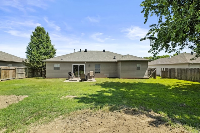 19 Mustang, Cabot, AR 72023 - rear view of house featuring a fenced backyard and a patio area