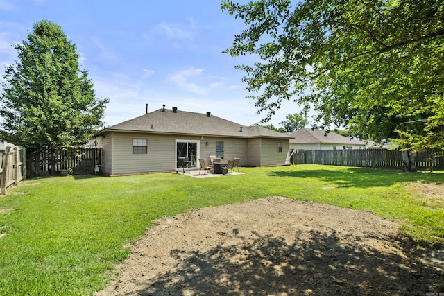 19 Mustang, Cabot, AR 72023 - rear view of property with a fenced backyard and a patio