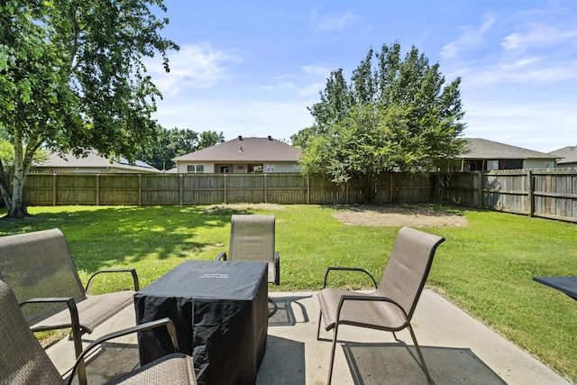 19 Mustang, Cabot, AR 72023 - fenced backyard with a patio