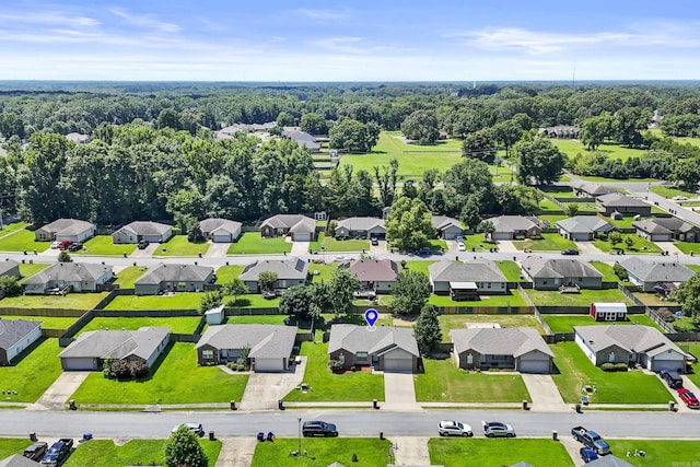 19 Mustang, Cabot, AR 72023 - aerial view of residential area