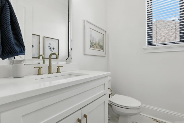 153 Caurel Cir, Little Rock, AR 72223 - half bathroom featuring vanity and marble look tiles