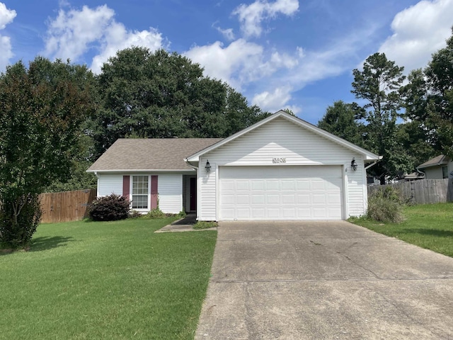 3806 Winterbrook Dr, Benton, AR 72015 - ranch-style house with a garage and driveway