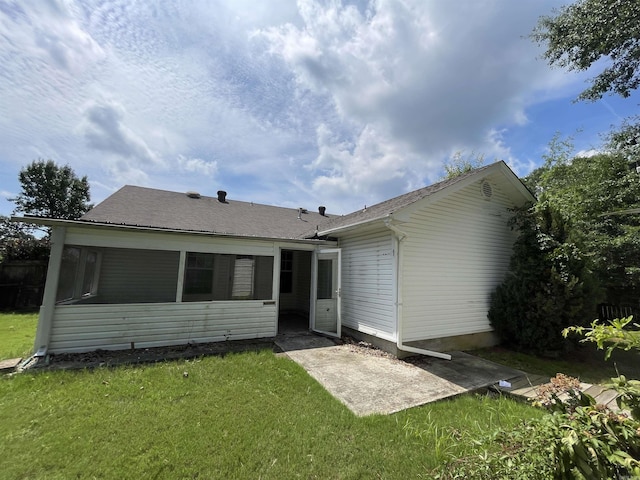 3806 Winterbrook Dr, Benton, AR 72015 - rear view of property featuring a yard and a patio
